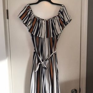 Forever 21 maxi stripe dress